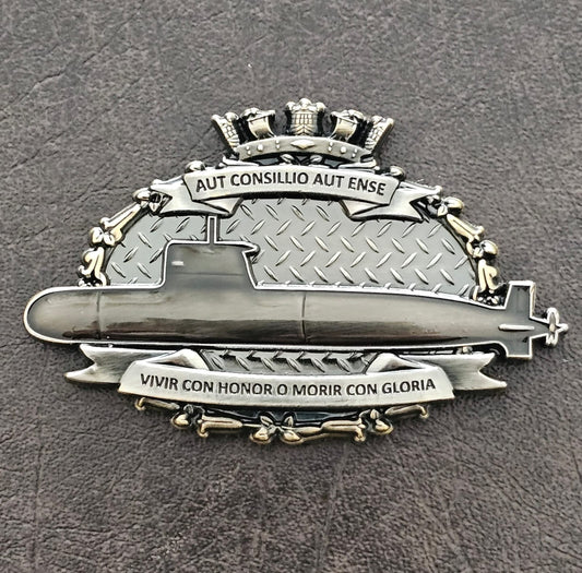 Coins con forma de diadema de submarinos