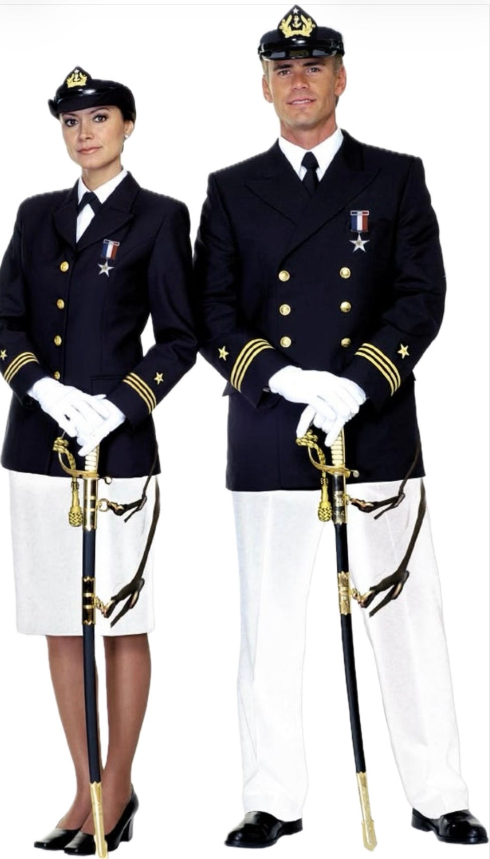 Tiros para oficial de guardia y para desfile