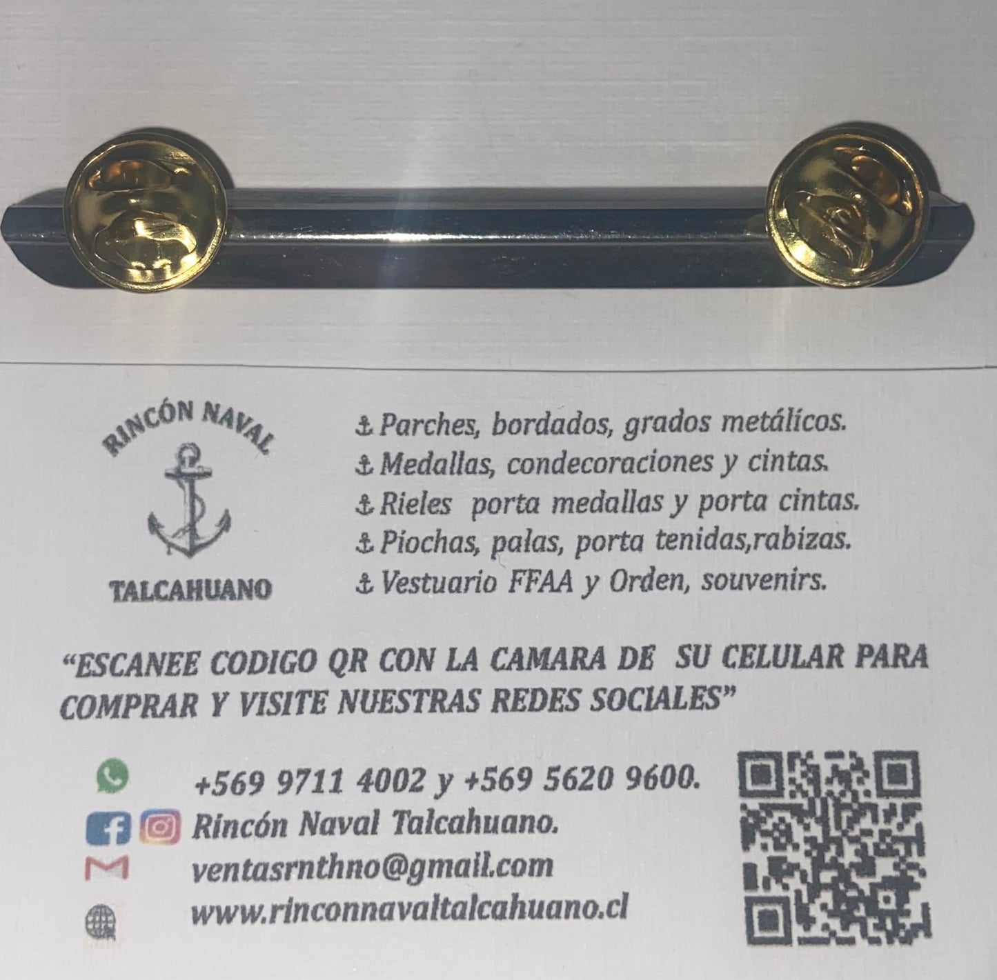 Riel para 2 cintas
