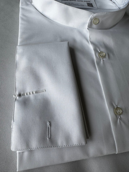 Camisa Mao doble puño con porta o sin porta palas en todas las tallas