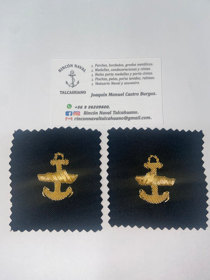 Solapines bordados con hilos de oro de todas las especialidades para la T-11 para SO