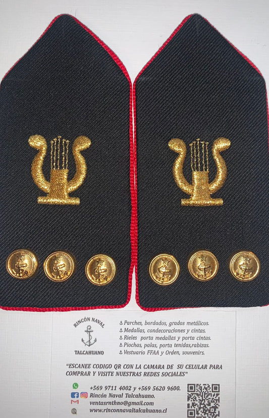 Palas flexibles para Sargento 1 Infantes de Marina de todas las especialidades de todas las especialidades