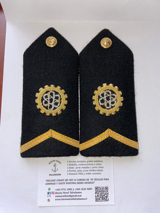 Palas para SO flexibles o rígidas bordadas con hilos de oro de todas las especialidades