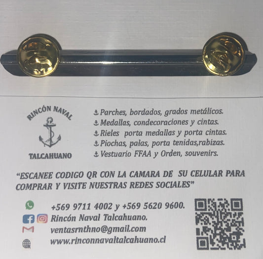 Riel para 2 cintas
