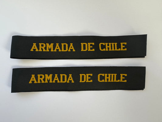 Cintillo para gorra Armada de Chile