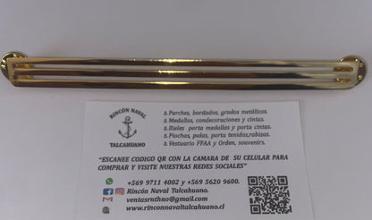 Riel para 3 medallas o condecoraciones